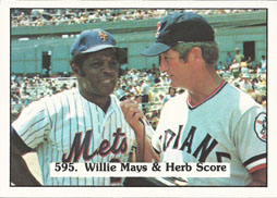  1975 SSPC # 616 Willie Mays New York Mets (Baseball